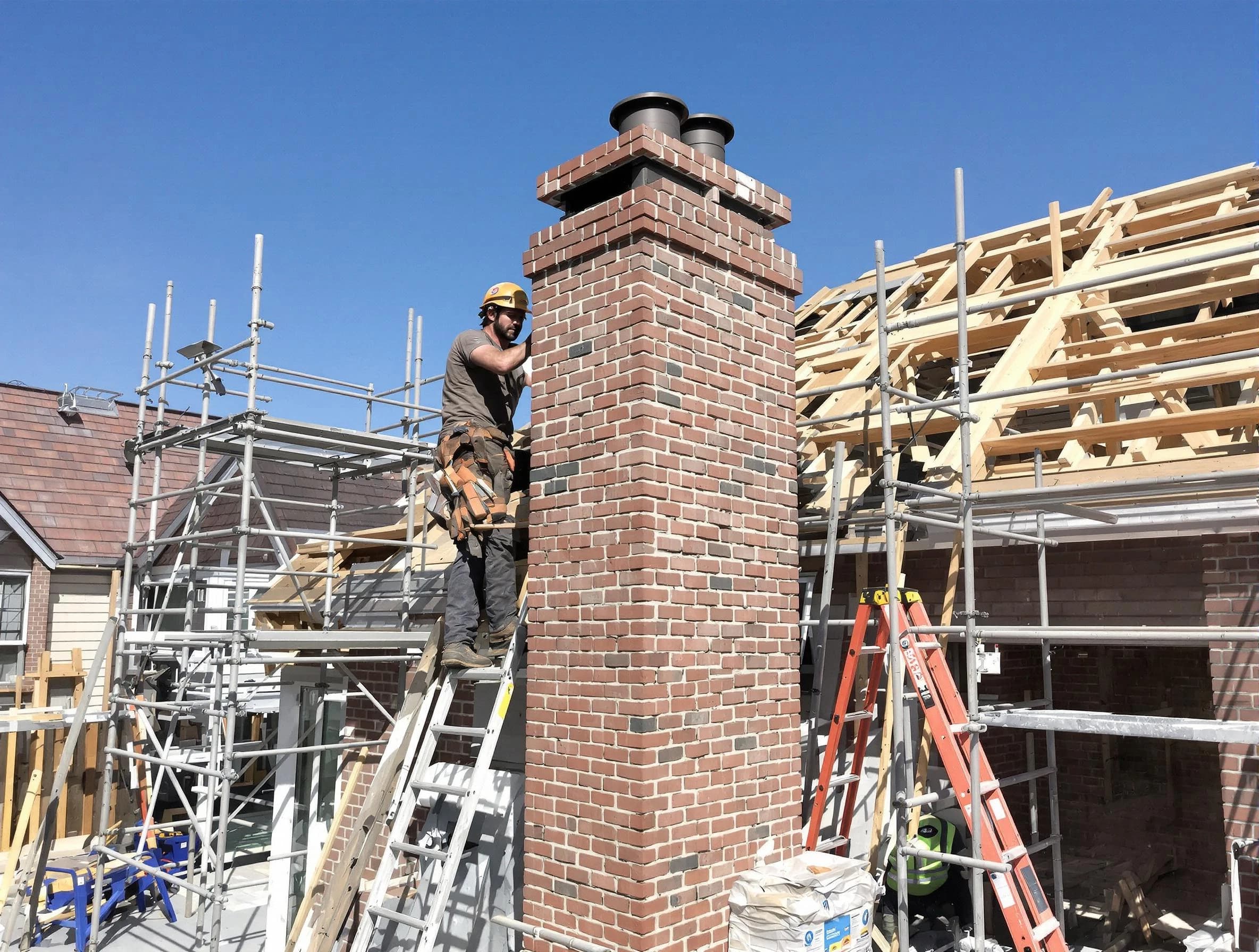 New chimney installation completed by Princeton Chimney Sweep in Princeton, NJ