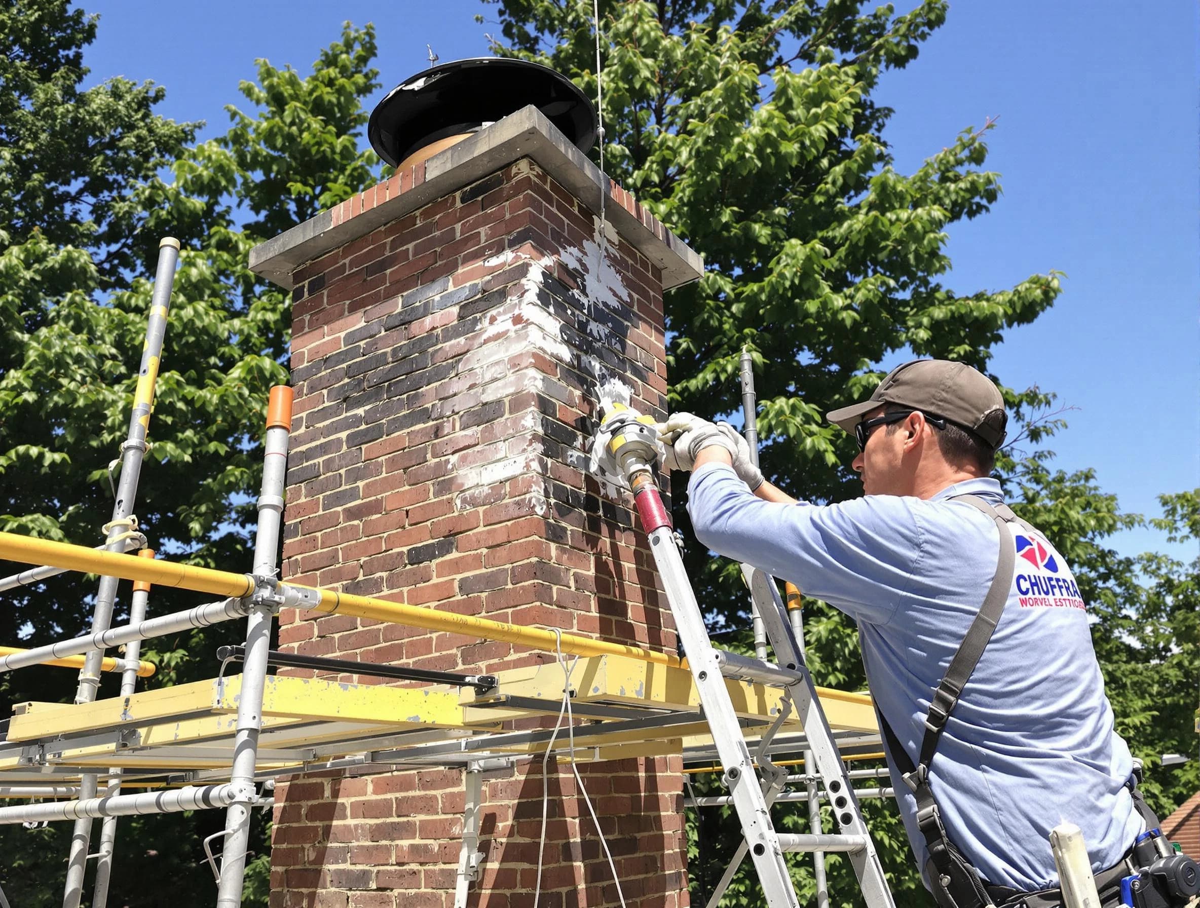 Structural chimney repair by Princeton Chimney Sweep in Princeton, NJ