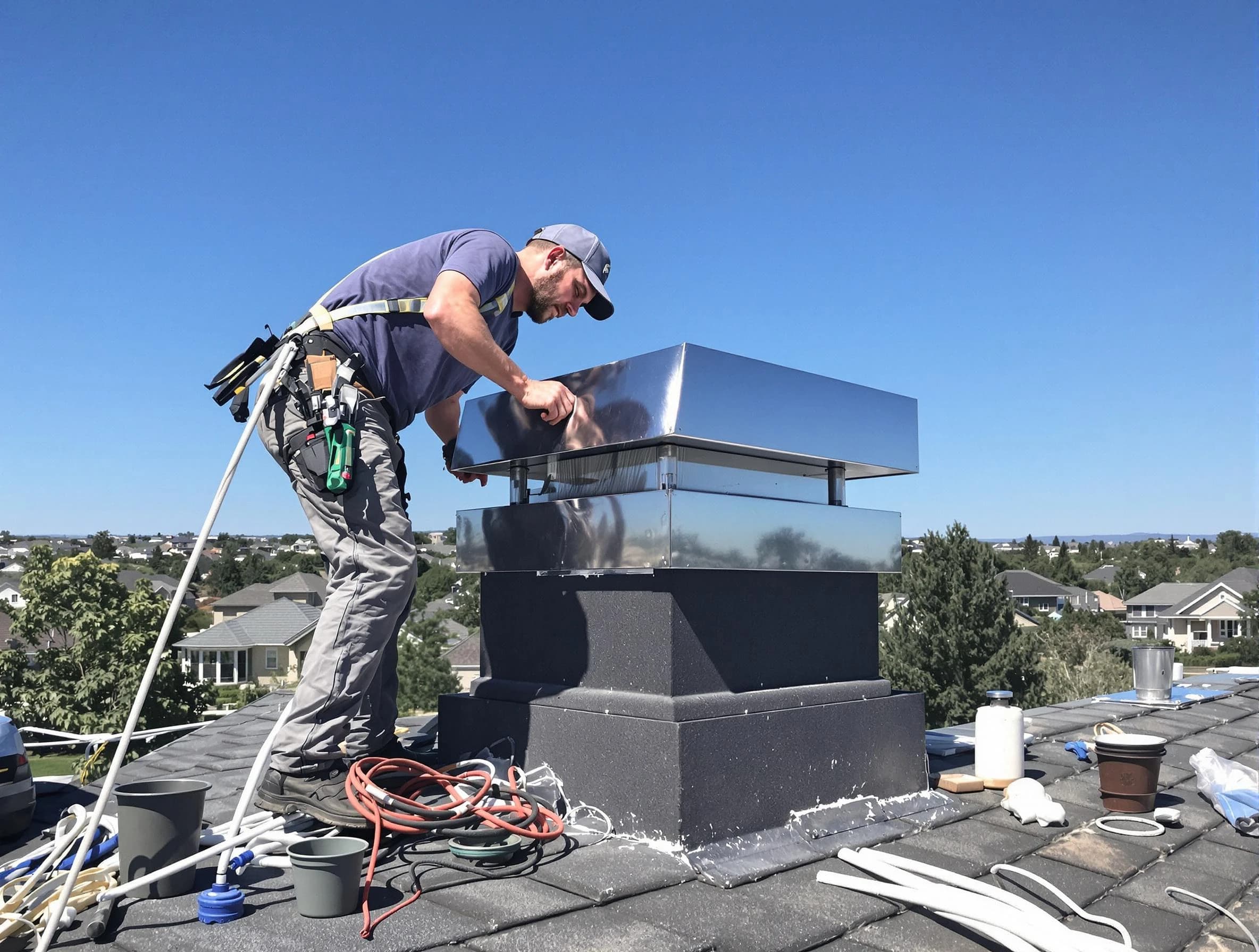 Chimney Cap Services service in Princeton, NJ